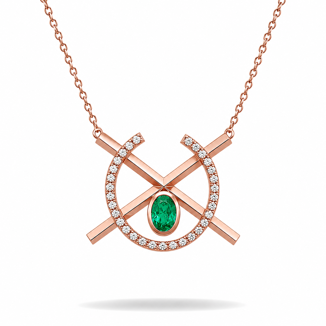Love Necklace handcrafted by Emilio's Jewelry