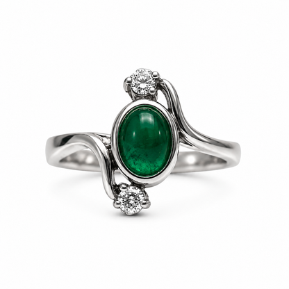 Luisa’s Ring handcrafted by Emilio's Jewelry