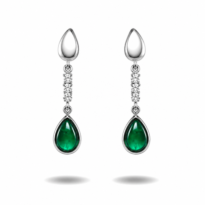 Romantic Earrings handcrafted by Emilio's Jewelry