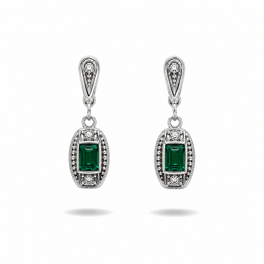 Traditional Earrings handcrafted by Emilio's Jewelry