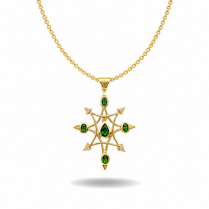 Stars Necklace handcrafted by Emilio's Jewelry